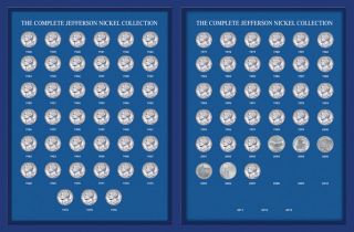 American Coin Treasures Complete 1938 2011 Jefferson Nickel Collection