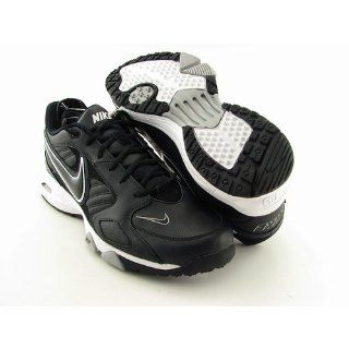 Mens NIKE AIR DIAMOND BASEBALL CLEATS 12 (BLACK/BLACK WHITE): Shoes