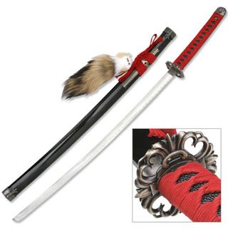 Master Cutlery Anime Cosplay 40.5 inch Samurai Sword with Pendant