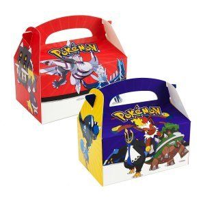 Pokemon Empty Favor Boxes (4 count): Clothing