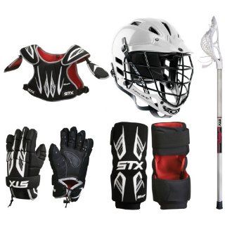 STX Stinger Lacrosse Starter Package   Gloves, Shoulder