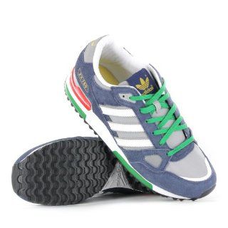 Adidas ZX 750 Multi Navy Suede Mens Trainers Shoes