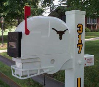 Texas Longhorns Helmet Style Mailbox