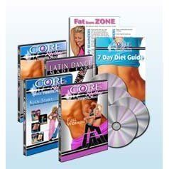 Core Rhythms 4 DVD Dance Exercise Starter Package Sports