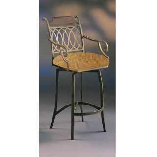 Lexington 26 inch Swivel Counter Stool with Arms