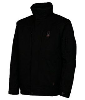 Spyder Mens Rival Jacket, Black, Small Clothing