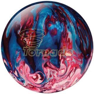 Tornado Red / White / Blue Bowling Ball, 11lbs Sports