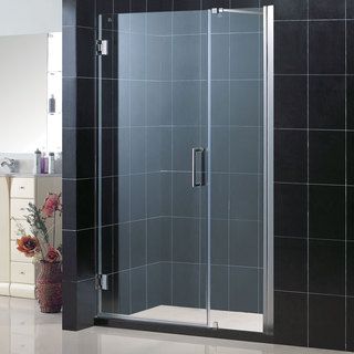 DreamLine Unidoor Frameless 45 46 inch Wide Adjustable Shower Door