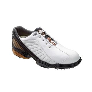 FootJoy Mens FJ Sport White/ Black/ Bronze Golf Shoes