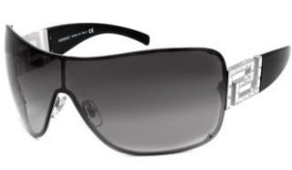 Versace Sunglasses   2072B / Frame Black w/ Sliver Logo