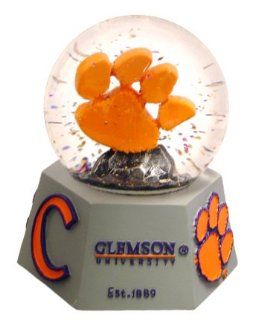 Clemson Tigers Logo Musical Snow Globe with Collegiate