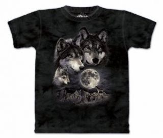 The Mountain Mens Wolf Family Short Sleeve Tee Clothing