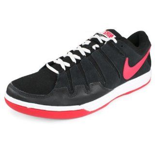 com Nike Men`s Zoom Vapor 9 Club Canvas Tennis Shoes Black/Red Shoes