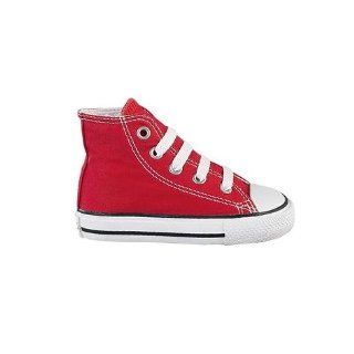 Toddler Converse All Star Hi Athletic Shoe   Red: Shoes