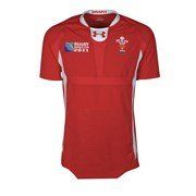 Wales RWC 2011 Authentic Home SS Rugby Jersey Sports