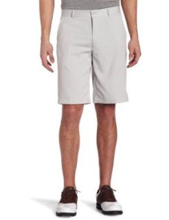 Sligo Mens Solid Golf Shorts (Platinum, 34) Clothing
