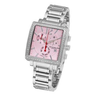 Stuhrling Original Womens Diamond Chronograph Watch