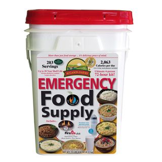 Augason Farms 12 day Grab and Go Emergency Food Supply Pail