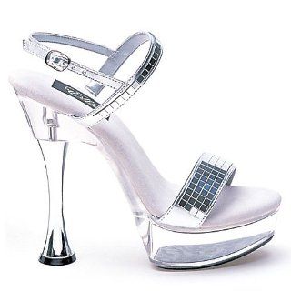 C CARLA silver mirror size 9 Shoes