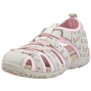 Kid Roxanne Sandal,Off White/Pink,28 EU (10.5 M US Little Kid) Shoes