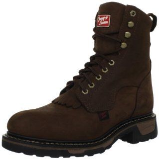  Tony Lama Boots Mens Steel Toe Lacer TW2004 Work Boot: Shoes
