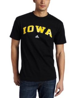 NCAA Iowa Hawkeyes Relentless Tee Shirt Mens: Clothing