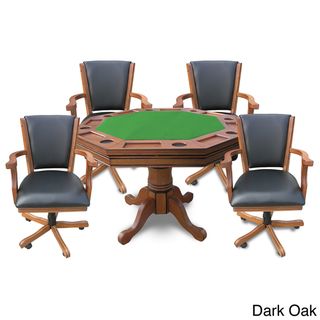 Hathaway Kingston 3 in 1 Poker Table with Chairs