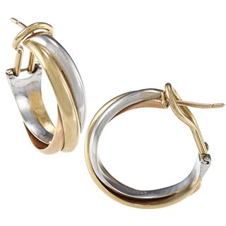 Cartier 18 karat Gold Trinity Earrings