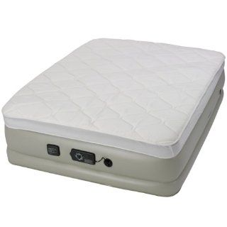 Insta Raised Queen Pillow Top Bed with Never Flat Pump