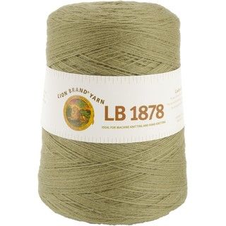 Lion Brand LB 1878 17.6 oz Avocado Wool Yarn