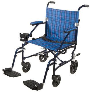 Drive Fly Lite 19 inch Ultra Lightweight Transport Wheelchair