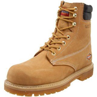 : Dickies Mens WD8511 8 HRTG Waterproof Work Boot ,Wheat,7 M: Shoes