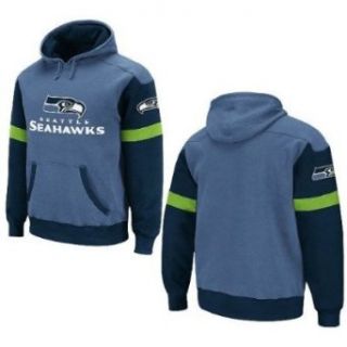 Seattle Seahawks QB Jersey Hooded Sweatshirt by Reebok