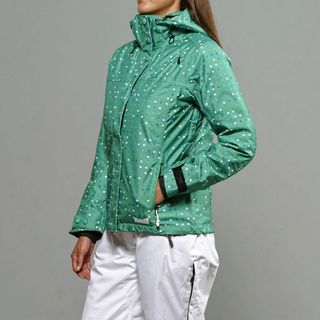 Marker Womens Crown Point Jacket in Green