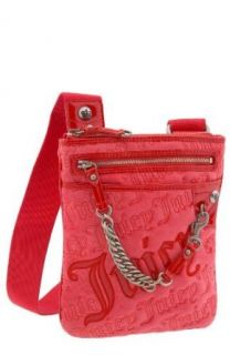 Juicy Couture Charming Chain Swag Crossbody Bag   Red