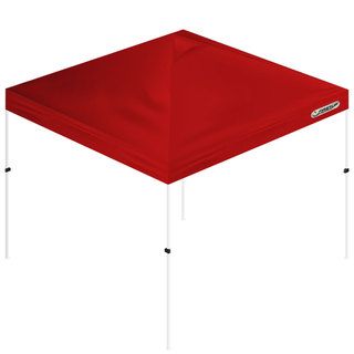 Trademark First Up Gazebo Red Tent Canopy (10 x 10)