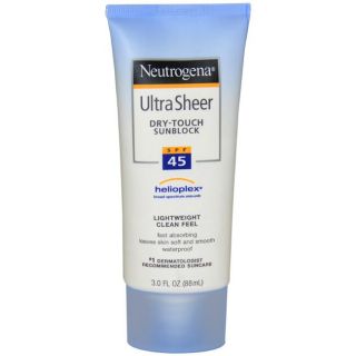 Ultra Sheer Dry Touch SPF 45 3 ounce Sunblock