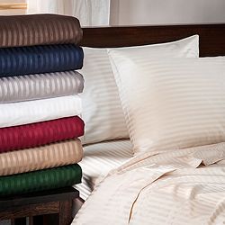 Egyptian Cotton 400 Thread Count Striped Sheet Set Today $47.49   $67