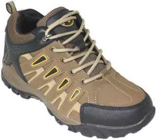 Taller   Height Increasing Elevator Shoes (Brown Hiking Boots): Shoes