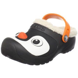 Penguin Lined Clog (Toddler/Little Kid),Black,6 7 M US Toddler Shoes