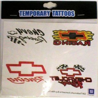 692478   GM Chevy Racing Removable Tattoos. Case Pack 144