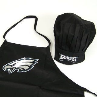 PHILADELPHIA EAGLES OFFICIAL LOGO CHEFS HAT AND APRON
