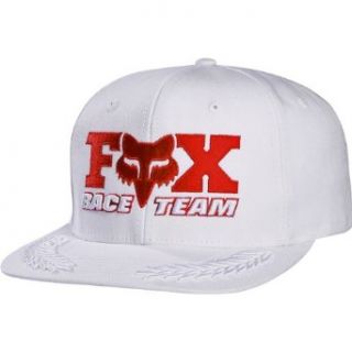 Fox Racing Daytona Retro Snapback Hat White/Red One Size