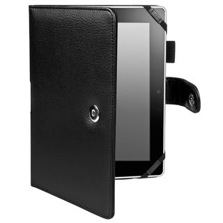 BasAcc Black Leather Case for  Kindle Fire HD 7 inch