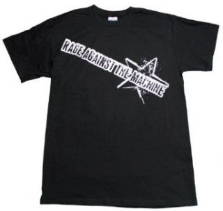 Rage Against The Machine   Ragin Star T Shirt: Clothing