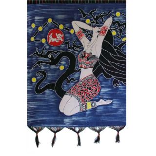 Aspiring Chinese Batik Tapestry (China)
