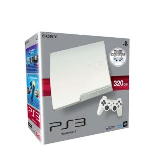 PS3 320GB BLANCHE + 2 MANETTES DUAL BLANCHES   Achat / Vente