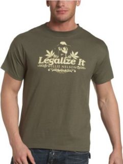 Zion Rootswear Mens Willie Nelson Legalize It T Shirt