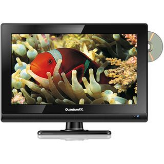 QuantumFX TV LED1612D 15.6 inch 1080p LED TV/ DVD Player