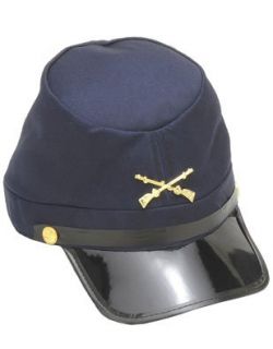 Adult Civil War Yankee Soldier Officer Costume Kepi Hat
